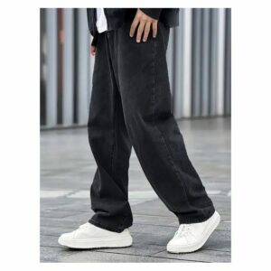Baggy Jeans Male Black Jeans