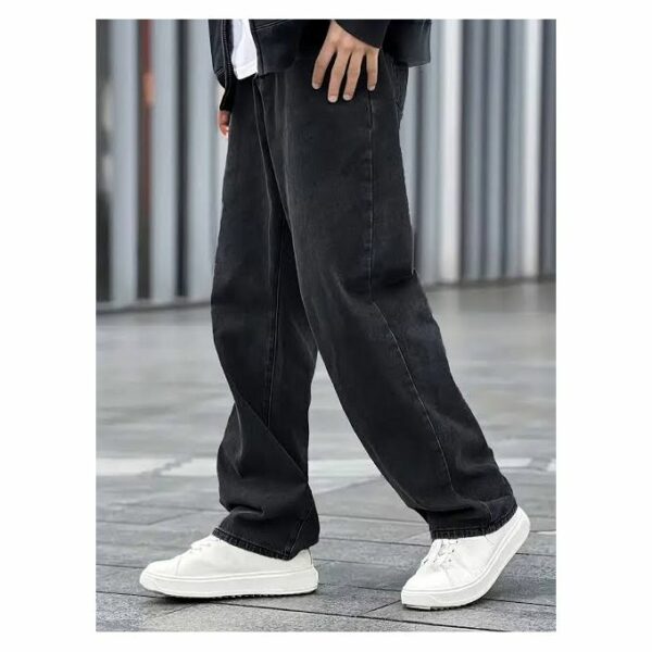 Baggy Jeans Male Black Jeans
